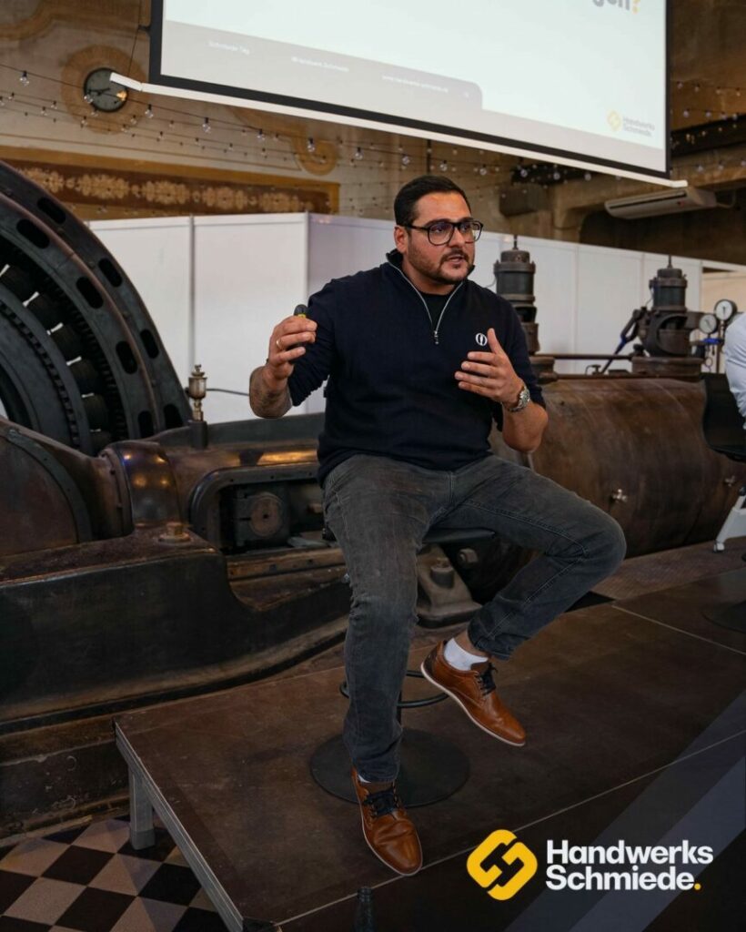 Liborio der Handwerks-Schmiede ist Coach und Speaker für Handwerker