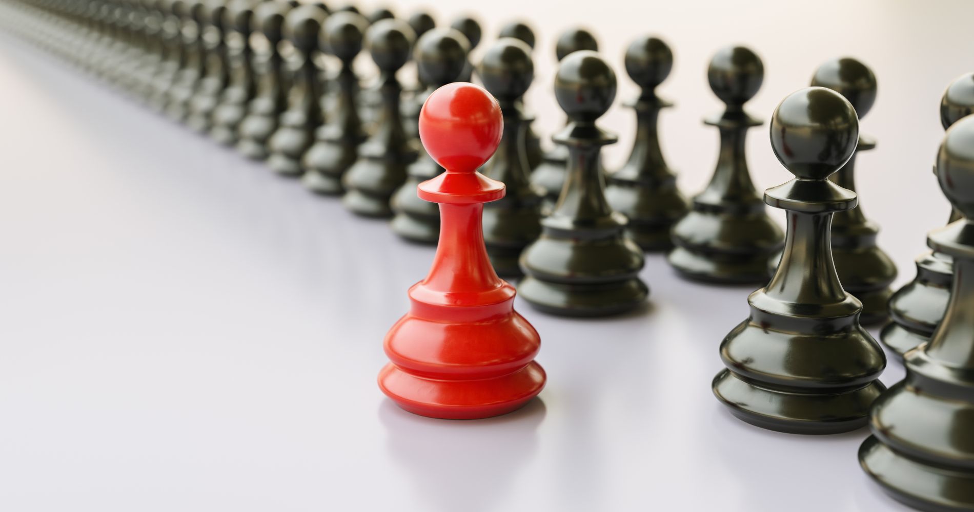 Aus der Masse hervorstechen